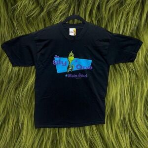 RARE " Grinchwear " streetwear GRAIL  1990s Mr. Grinch 100% cotton tee size L